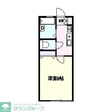 ディアコート東白楽の物件間取画像